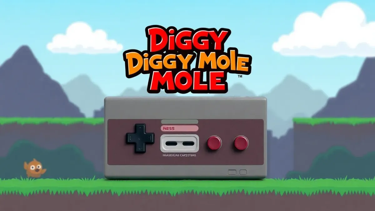 Plongée dans l'univers de Diggy Diggy Mole : un nouveau Metroidvania sur NES