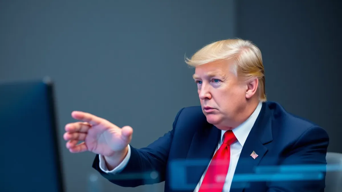 Régulation volontaire de l'IA : les choix de Trump en cybersécurité