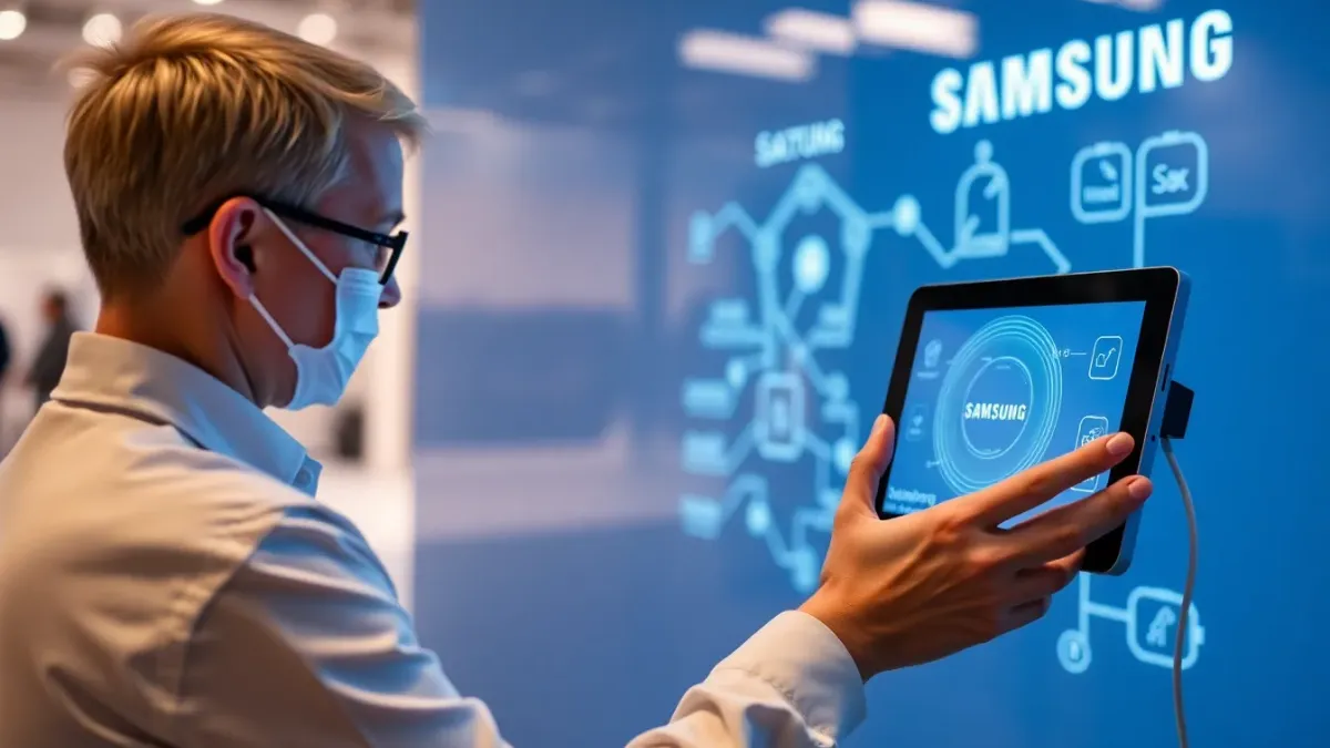Samsung dévoile son approche innovante des soins connectés basés sur l'IA à VivaTech 2026