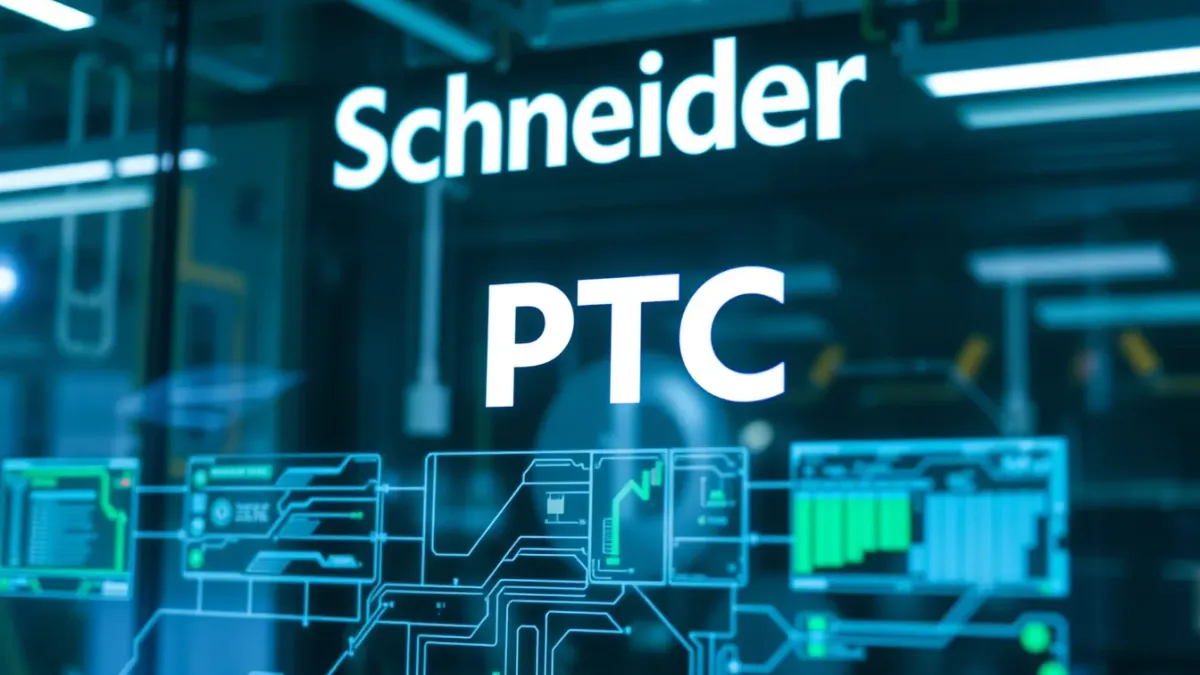 Schneider Electric renforce sa position avec l'acquisition de PTC pour une plateforme innovante
