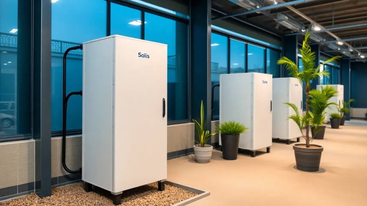 Solis dévoile des innovations en stockage d'énergie et IA à Intersolar Europe 2026
