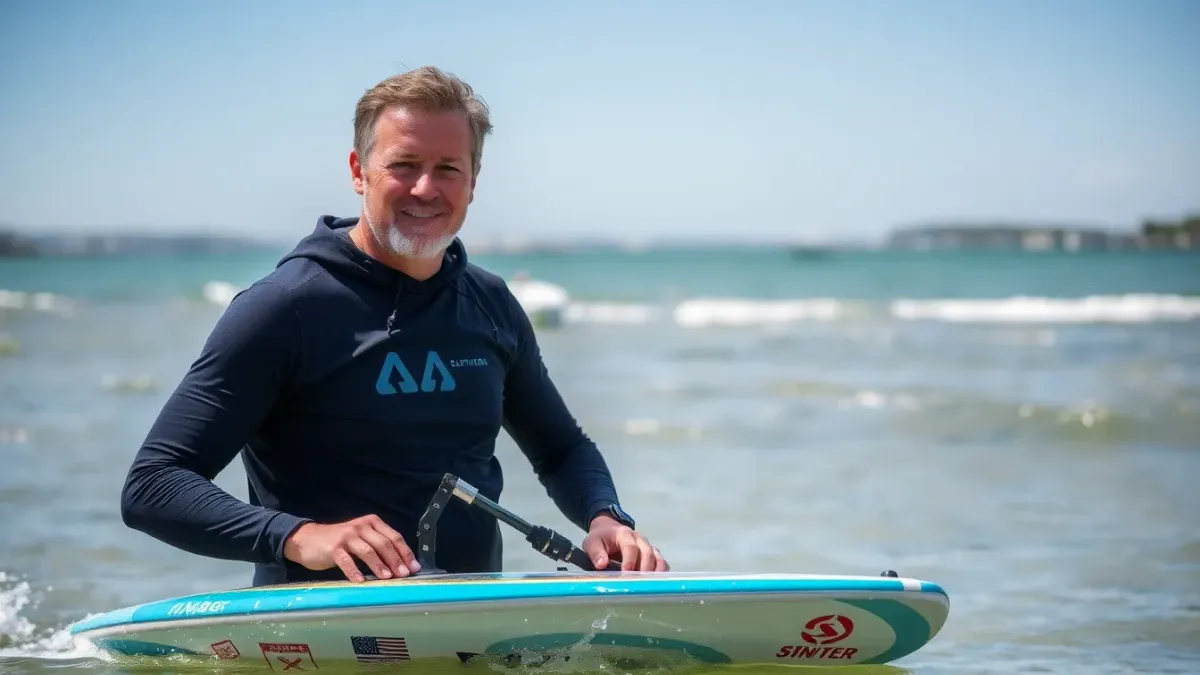 Tristesse autour de la disparition de Renaud Simhon : un pionnier du windsurf
