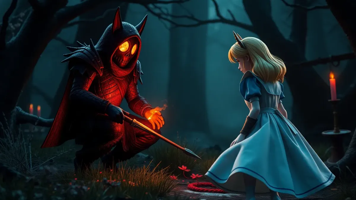 Un jeu d'action inspiré d'Alice et Dark Souls : une aventure explosive
