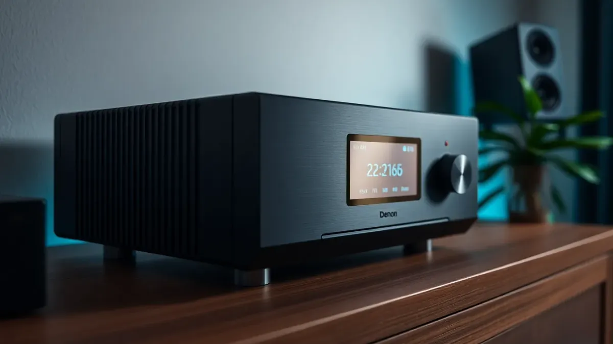 Un son d'exception à prix réduit : l'ampli Denon en promo sur Amazon