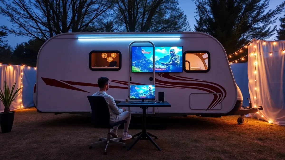Une caravane pour le gaming et le numérique à Valence : un nouveau souffle