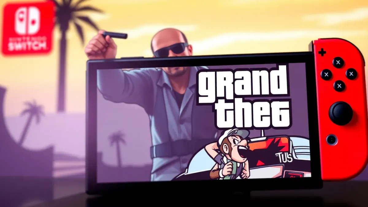 Une fuite relance les rumeurs sur une version de GTA 6 pour la Nintendo Switch 2