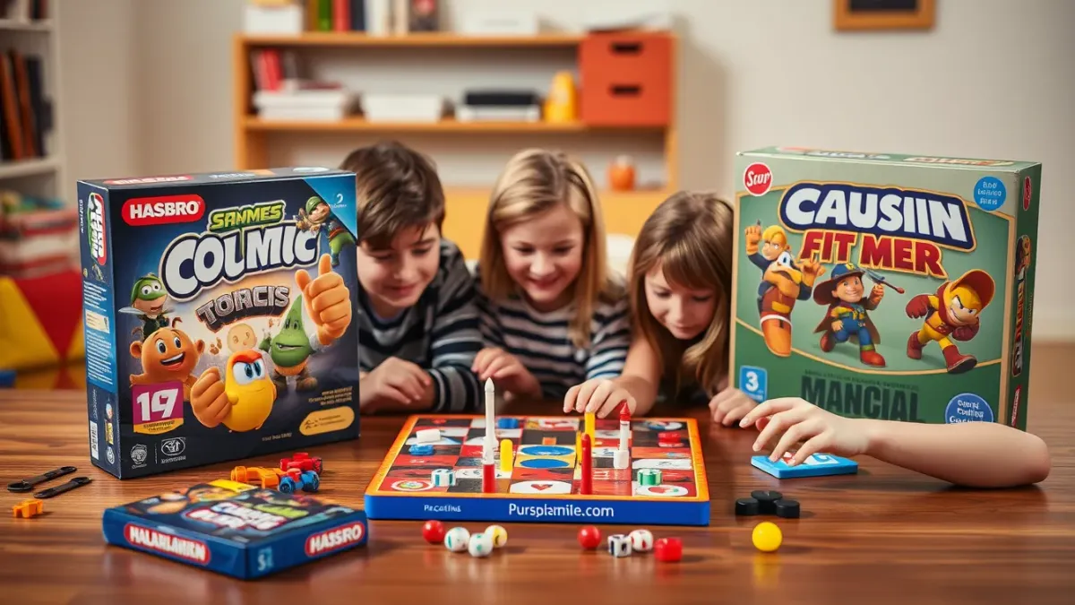Une soirée familiale inoubliable grâce à la nouvelle collection de jeux Hasbro