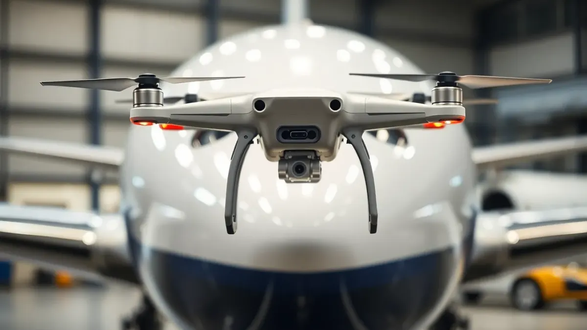 Une start-up toulousaine innove dans l'inspection aéronautique avec drones et IA